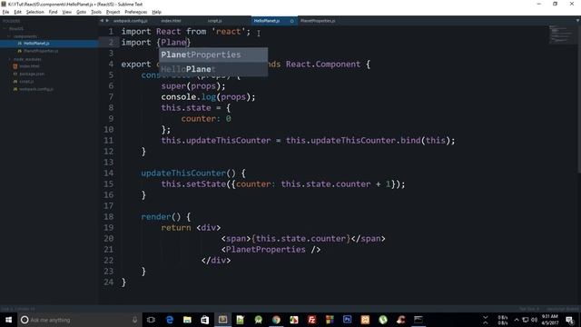 React JS Tutorial 10: Passing data from child to parent components смотреть онлайн