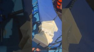 Зимняя ватрушка на воде