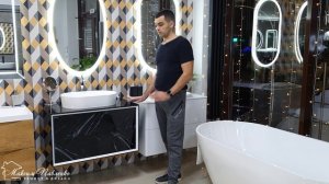 Выбираем тумбу с раковиной для вашей ванной комнаты. Современный стиль.