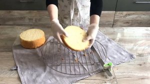 ? Как ровно разрезать бисквит ?