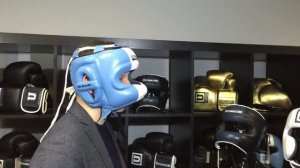Как правильно надевать шлем бамперного типа Ultimatum Boxing