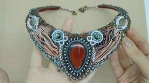 1 урок курса "Колье"/ Колье своими руками/ Шибори мастер класс для начинающих/NataliaLuzik