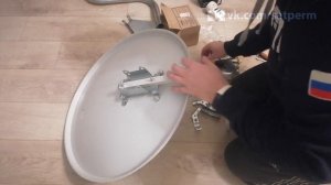 Как собрать антенну. Триколор.