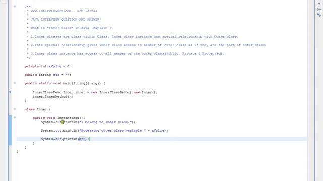 What is an Inner Class in Java смотреть онлайн