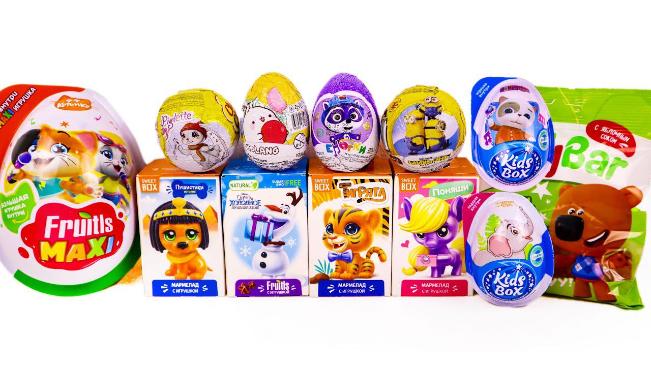 Очень МИЛЫЙ микс ЕНОТКИ MOLANG Олаф 44 Котенка КОШЕЧКИ СОБАЧКИ Мимимишки МИНЬОНЫ смотреть онлайн