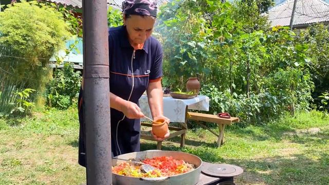 The Real Rural Life Of Countryside Azerbaijan Village | Azerbaijani Dolma Recipe | Slow Living смотреть онлайн