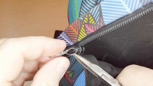 Починка собачки на молнии.