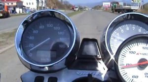 Yamaha XJR 1300 0-190 km/h