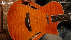 Обзор типов гитар Crafter от Деймона Джонсона | Гибридная гитара (SA серия)