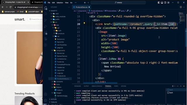 Complete Ecommerce Website using Nextjs 13 app router with Stripe Payment Integration.