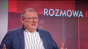 Adam Michnik atakuje Polakow w TVP (10.11.2015)