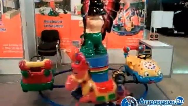 Детская мини-карусель "Забава" смотреть онлайн