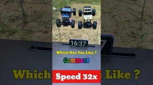 Blue Rock Crawler vs Golden Rock Crawler Battery Backup Test | RC Rock Crawler