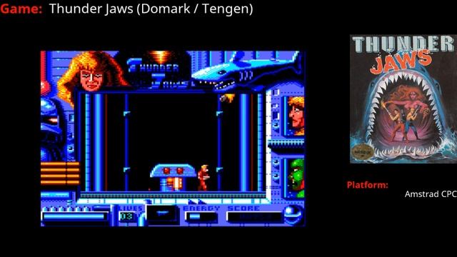 [Amstrad CPC] Thunder Jaws clear