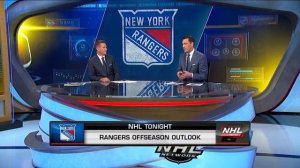 NHL Tonight:  Rangers outlook:  Looking at the Rangers as their rebuild continues  Jul 19,  2018