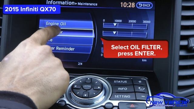 2015 Infiniti QX60 Oil Light Reset / Service Light Reset смотреть онлайн