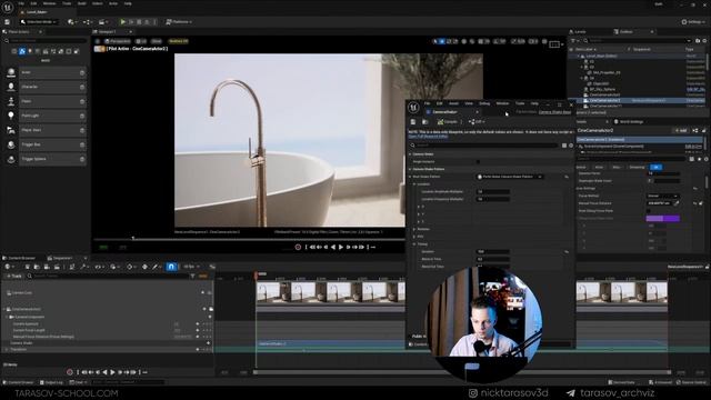 МАРАФОН. Живой Интерьер в UE. ДЕНЬ 2 смотреть онлайн