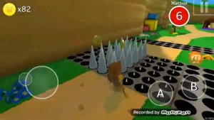 Показываю как надо открыть всех медведей на первой локации в игре Super Bear Adventure