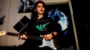 Ципилева Екатерина. Кавер песни "Бессонница" - КИШ.