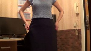 Примерка юбки