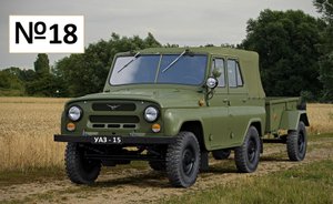 УАЗ - 469 Выпуск №18 Заднее крыло и спинки №81,82,83,84