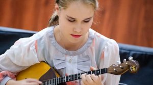 Баев Евг.  Домра и  бас. Бах менуэт