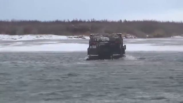 певек морпорт вездеход Енисей.2015г.