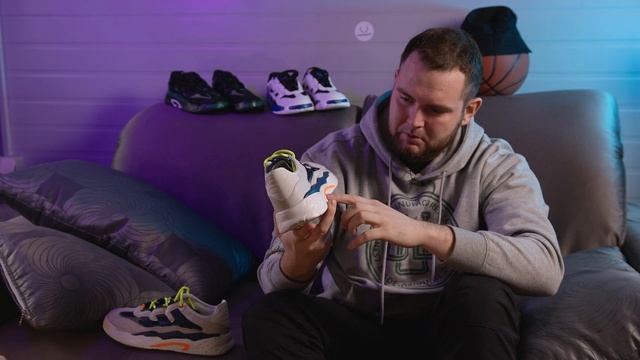 ОБЗОР КРОССОВОК ADIDAS NITE BALL за 2.800 рублей❗️#кроссовки #обзорнакроссовки #кроссовкиadidas