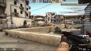 CS:GO FPS Test GeForce GTX 1050 Ti + AMD FX-6300 @Low settings