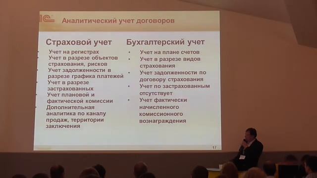 Сергей Виноградов Учет БСО и общая схема работы с договорами страхования