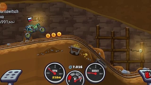 Hill Climb Racing 2 - Кубок Шахты. Рок Баунсер