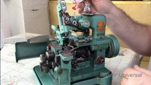 Оверлок GN1-2. Неисправности, чистка, смазка. Видео № 251.