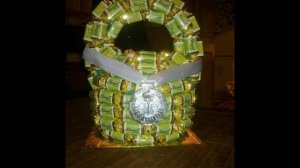 Гиря из конфет