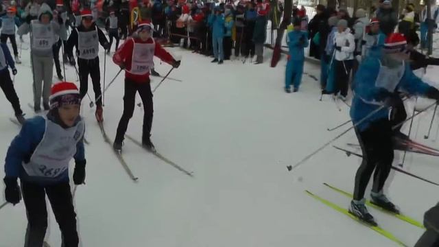 Лыжня России 2017 Воронеж старт 5 км