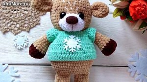 Амигуруми: схема Оленя Яшки. Игрушки вязаные крючком - Free crochet patterns.