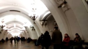Станция метро Арбатская - самая длинная