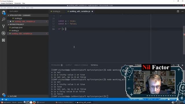 Beginner Programming with NodeJS