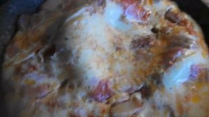 что осталось в моей морозилке\  экономный завтрак и ужин