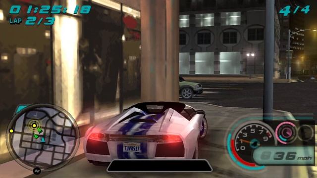 Midnight Club L.A. Remix - PSP Gameplay [PPSSPP Emulated on PC] смотреть онлайн