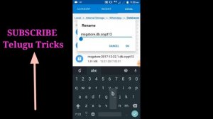 How to Recover Deleted WhatsApp Messages or chat | telugu tricks