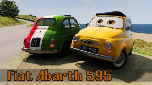 Мод Fiat Abarth 595 для BeamNG.drive