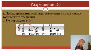 Доминантовый нонаккорд D9