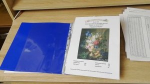 Эстэ "Парадный букет". Обзор набора. Вышивка крестом. Многоцветка.