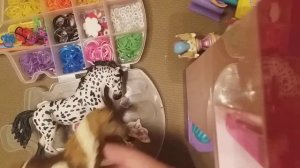 DIY недоуздок и уздечка из резинок