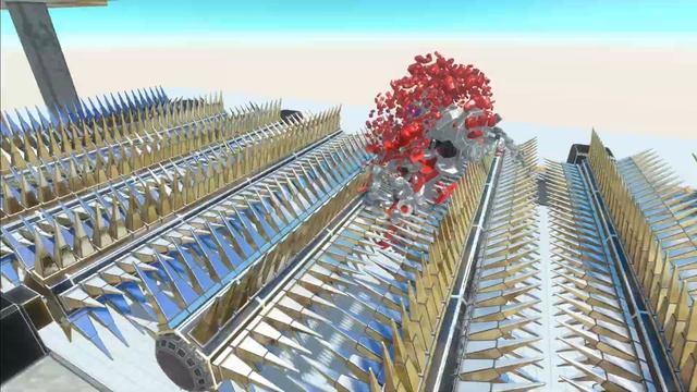 Be Careful With Spikes and Grinder - Animal Revolt Battle Simulator смотреть онлайн