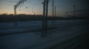 Электропоезд ЭД9М-0056. Покатушки от Развилки до Алтайской+отправление.