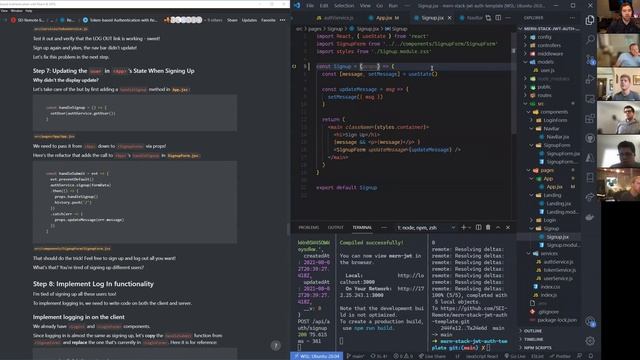 MERN Stack JWT Auth, part 3 смотреть онлайн