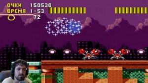 Сега Ёжик Соник - Sonic the Hedgehog Sega Longplay / Полное прохождение