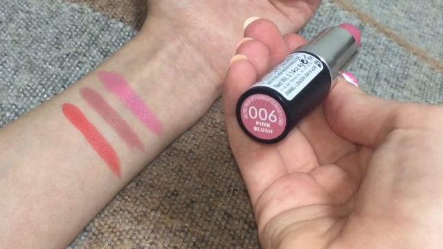 Помады Rimmel London lasting finish смотреть онлайн