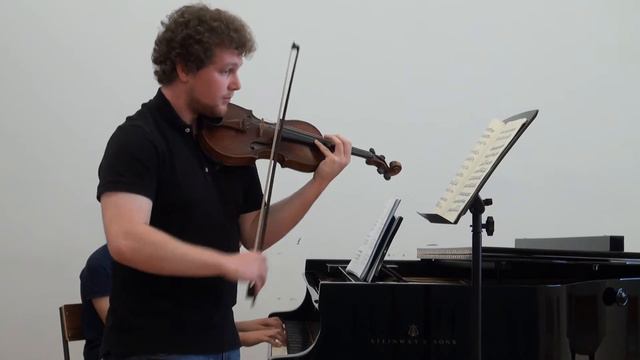 Ricardo Rupp Salavessa plays Beethoven's Kreutzer Sonata смотреть онлайн